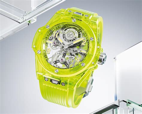 hublot big bang tourbillon neon saxem